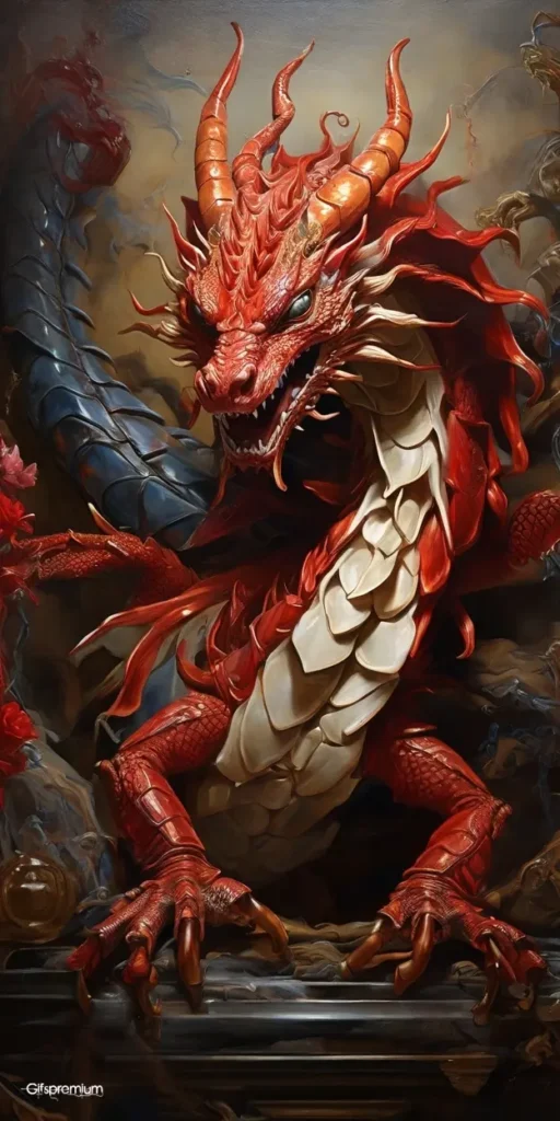 wallpaper 339 A dragon extraordinary wallpaper phone 4K Gifspremium