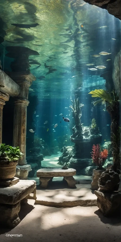 wallpaper 417 Aquarium inspiring 1 wallpaper phone 4K Gifspremium
