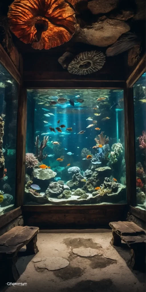 wallpaper 348 Aquarium inspiring 2 wallpaper phone 4K Gifspremium