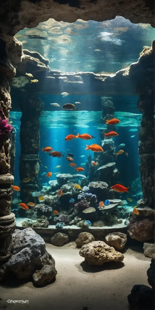 wallpaper 420 Aquarium inspiring 3 wallpaper phone 4K Gifspremium
