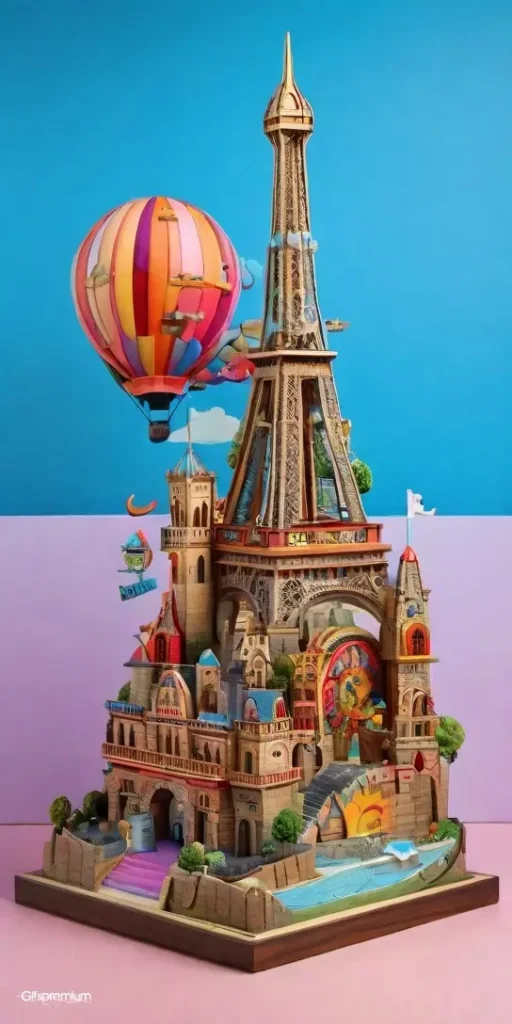 wallpaper 84 Box of PARIS wallpaper phone 4K Gifspremium