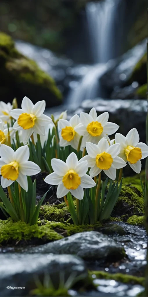 wallpaper 278 Daffodils flowers2 wallpaper phone 4K Gifspremium