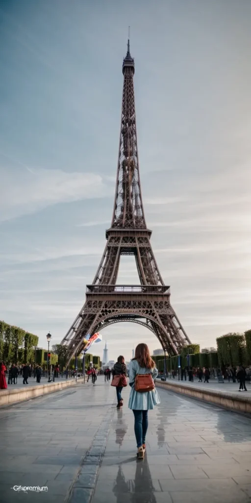 wallpaper 386 Eiffel tower wallpaper phone 4K Gifspremium