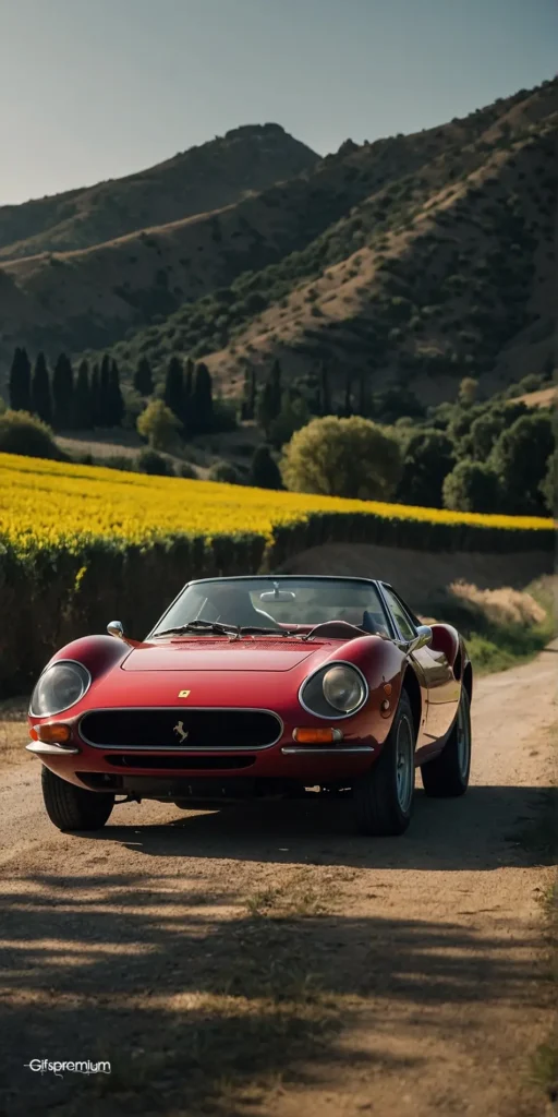 wallpaper 391 Ferrari Dino 246GTS wallpaper phone 4K Gifspremium