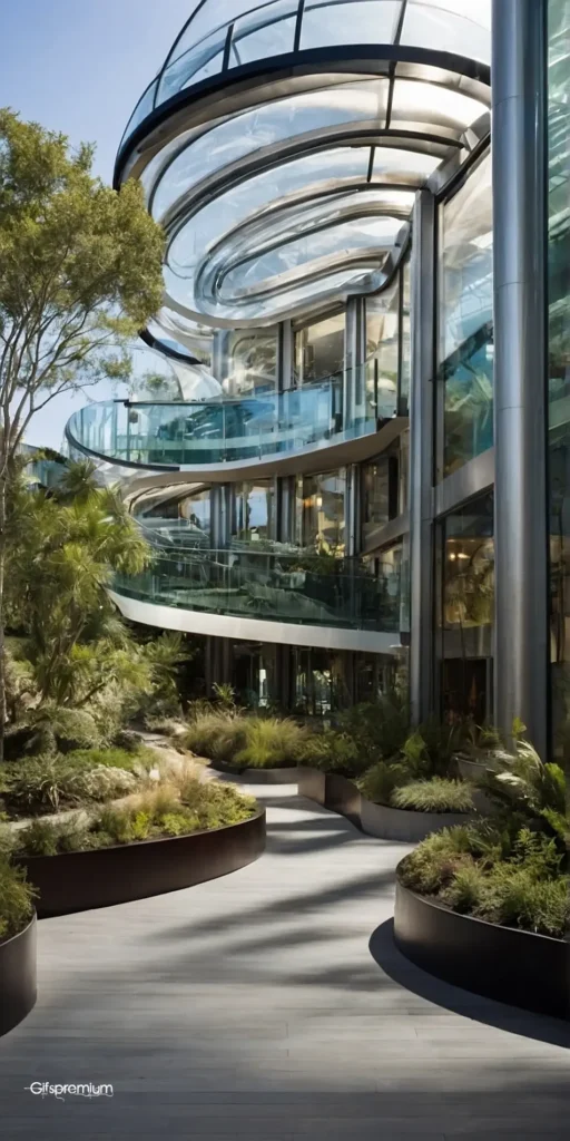 wallpaper 164 Futuristic city 1 wallpaper phone 4K Gifspremium