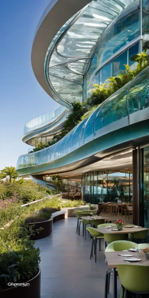 wallpaper 169 Futuristic city 2 wallpaper phone 4K Gifspremium