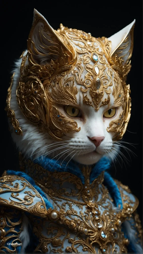 wallpaper 451 King cat 1 wallpaper phone 4K Gifspremium