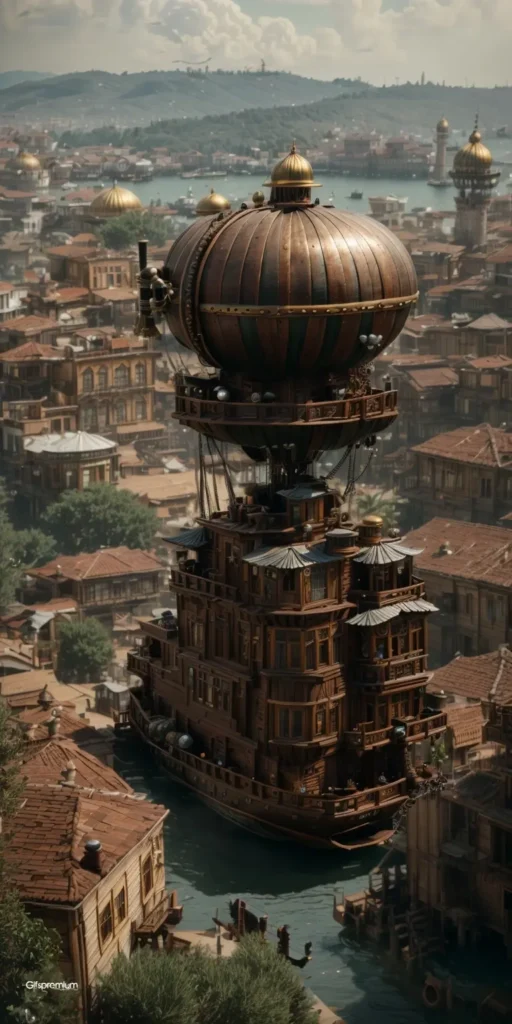 wallpaper 261 Magic building 2 wallpaper phone 4K Gifspremium