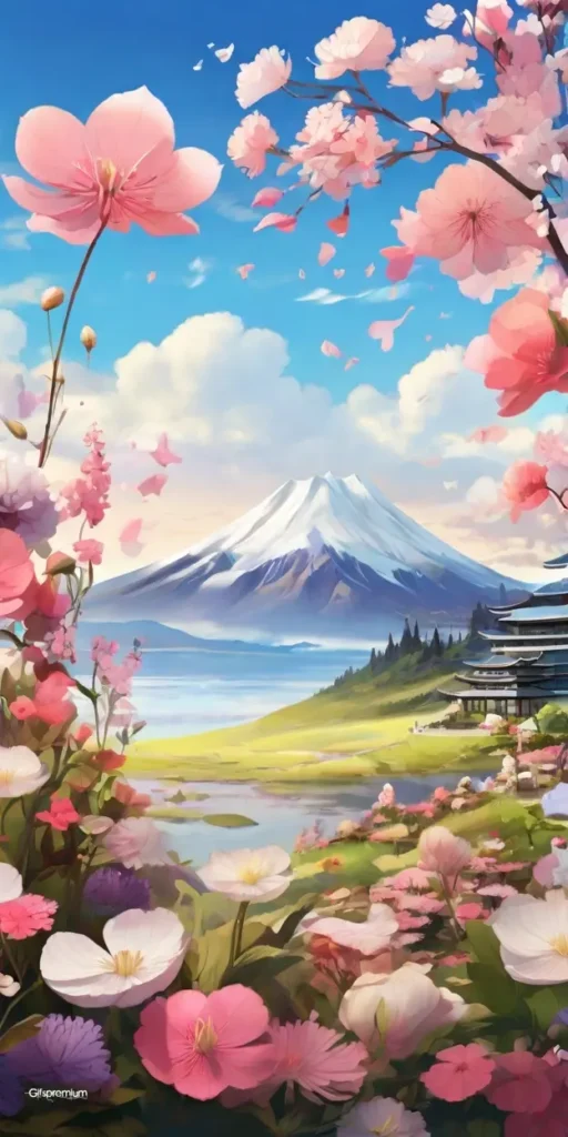 wallpaper 364 Magic of Japan wallpaper phone 4K Gifspremium