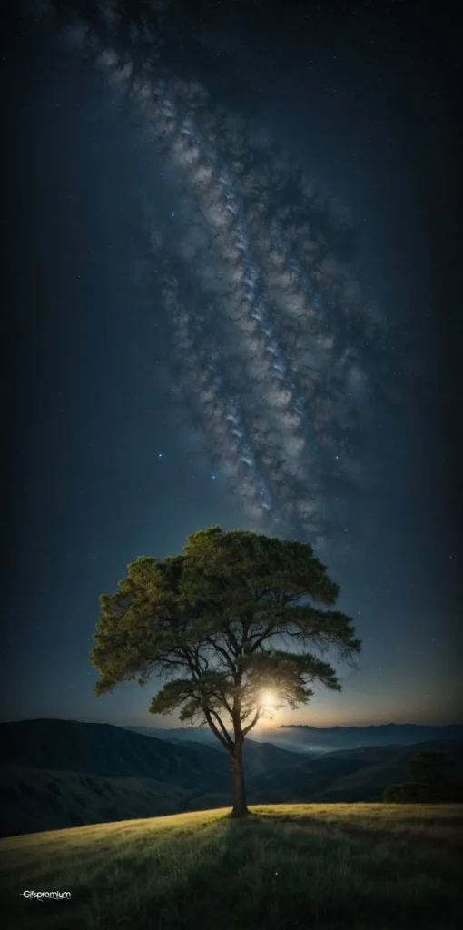 wallpaper 7 Magical night wallpaper phone 4K Gifspremium