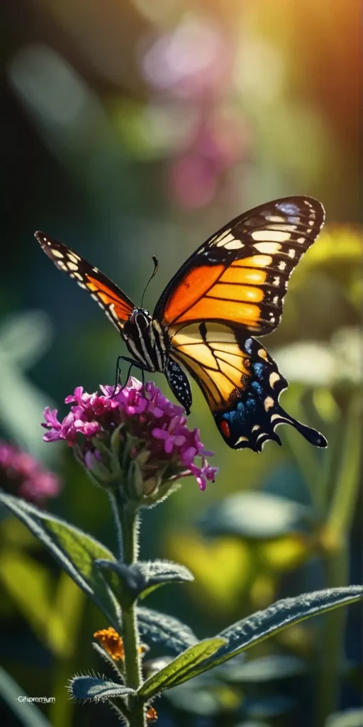 wallpaper 289 Magnificent butterfly2 wallpaper phone 4K Gifspremium