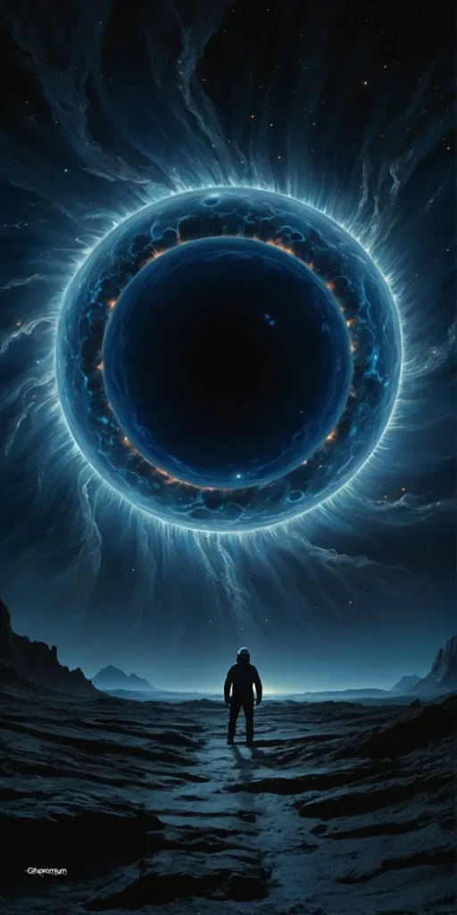 wallpaper 250 Massive black hole 1 wallpaper phone 4K Gifspremium