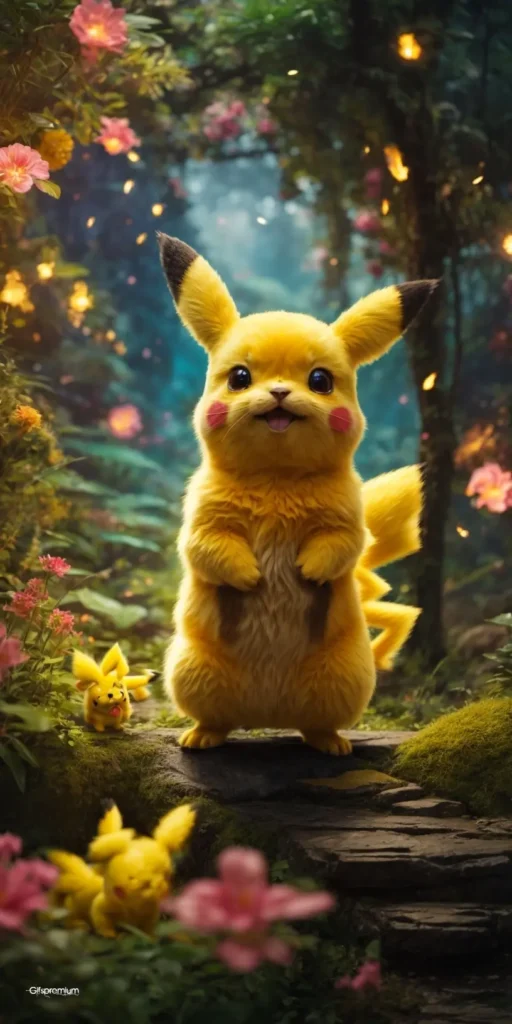 wallpaper 152 Picachu wallpaper phone 4K Gifspremium