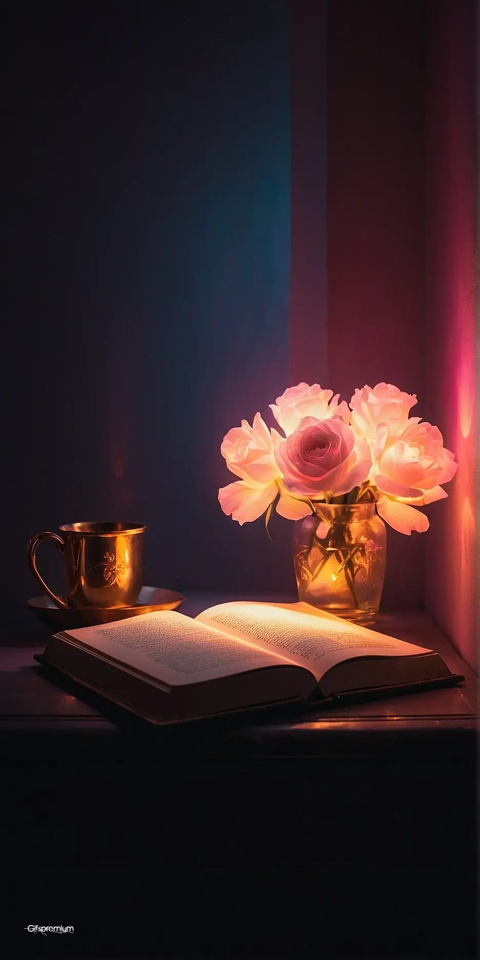 Romance pink1 wallpaper phone 4K Gifspremium
