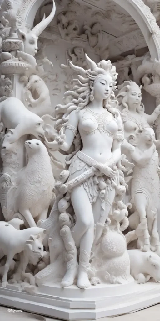 wallpaper 161 Statues of zodiac 1 wallpaper phone 4K Gifspremium