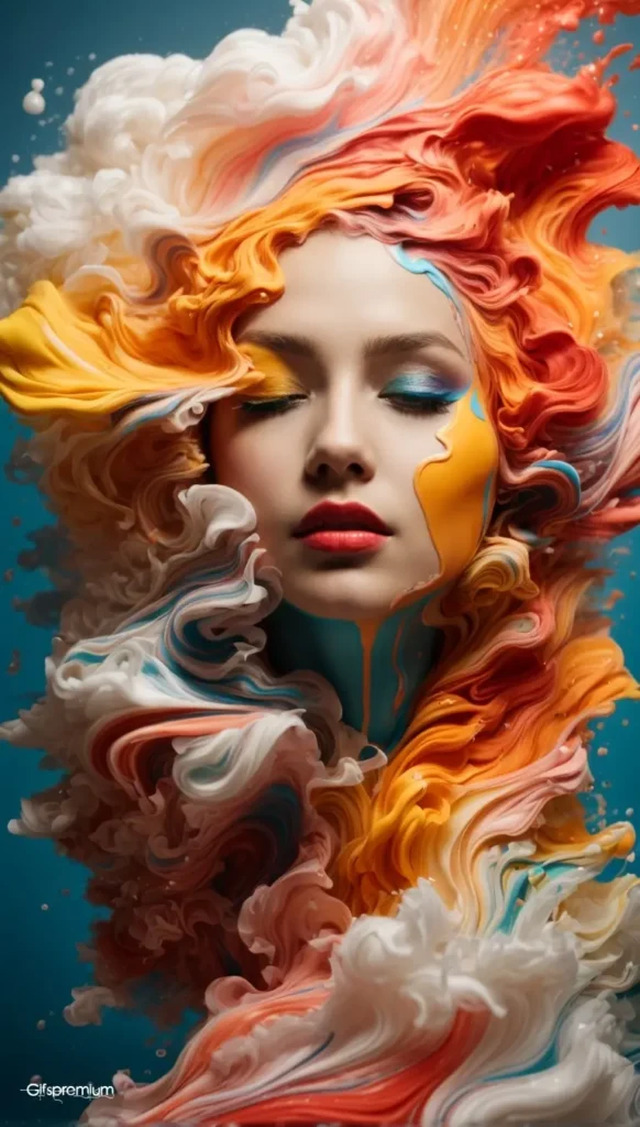 wallpaper 366 Swirling liquid 1 wallpaper phone 4K Gifspremium