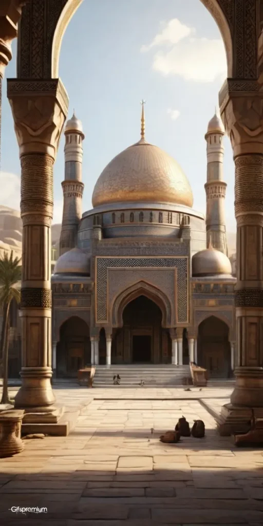 wallpaper 273 Temple mosque2 wallpaper phone 4K Gifspremium