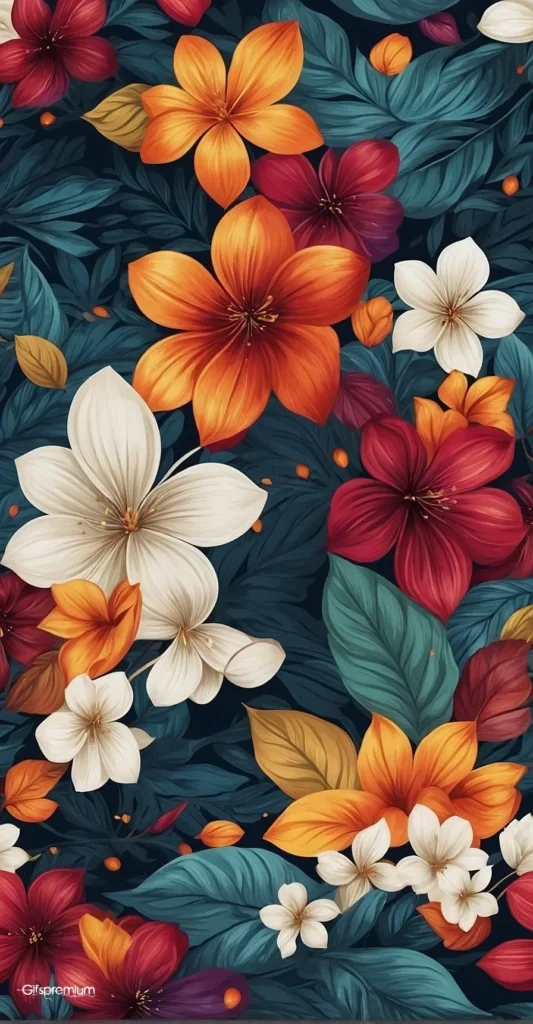 wallpaper 448 Vivid colorful Seamless 2 wallpaper phone 4K Gifspremium