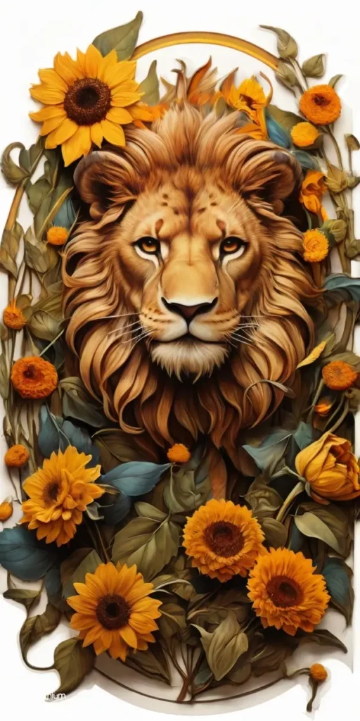 wallpaper 8 Zodiac lion 2 wallpaper phone 4K Gifspremium